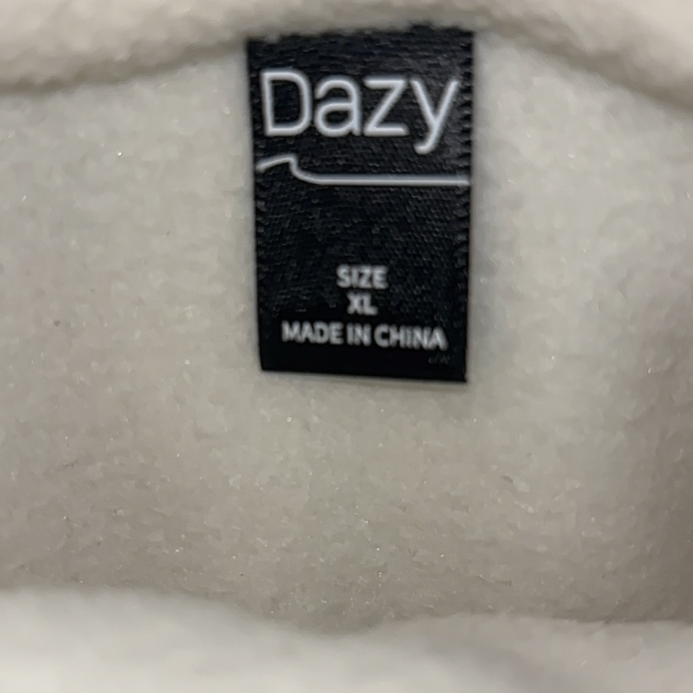 Hem Drop Shoulder Fleece Pullover - Picture 5 of 6